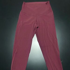 Aerie Deep Burgundy Leggings